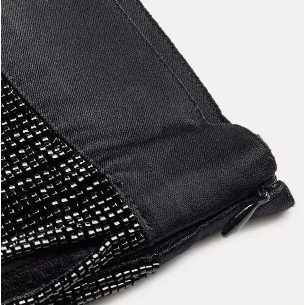 Zara beaded black skirt Limited Edition/ ZW Collection - Picture 11 of 12